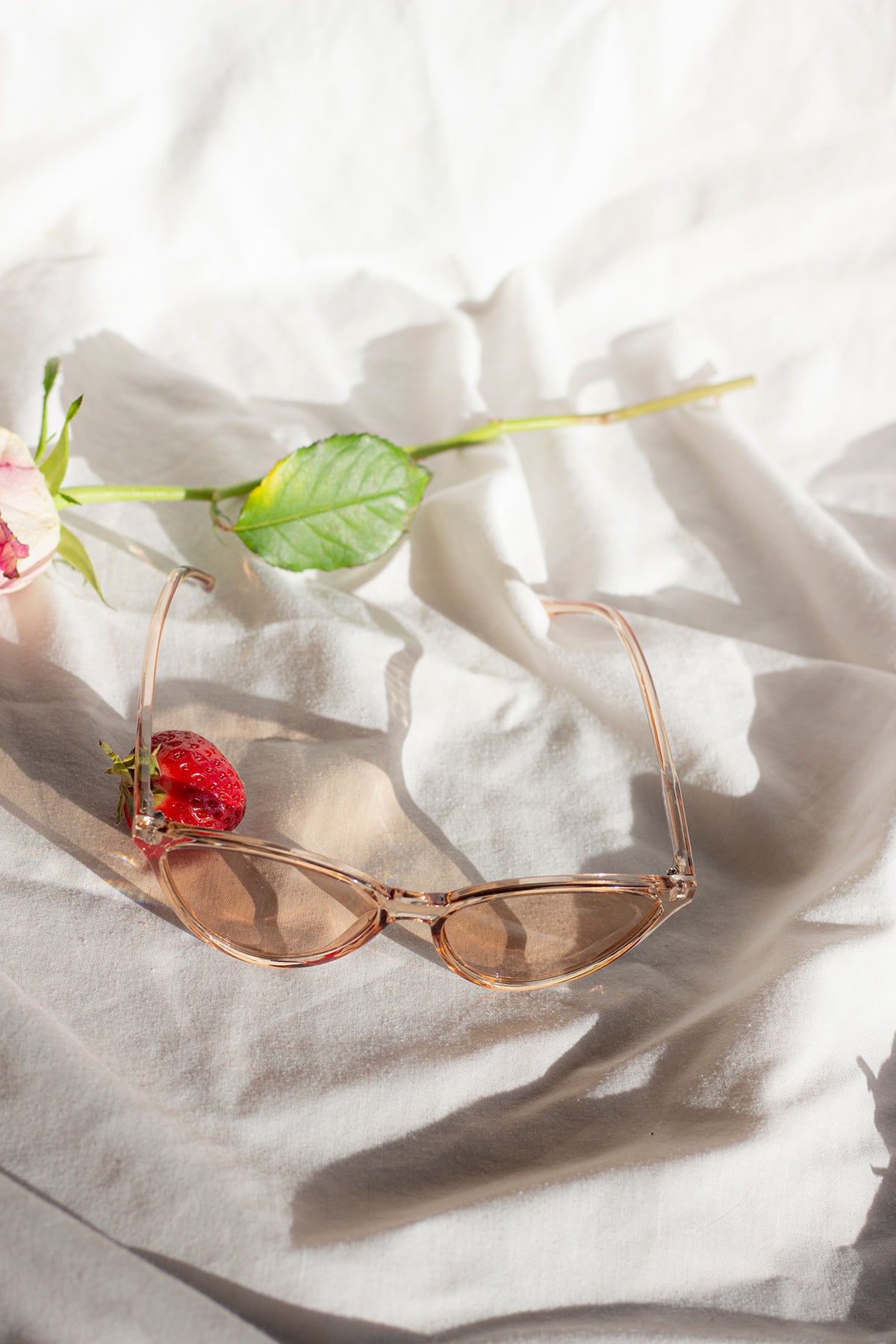 Delicate Rim Cat Eye Sunglasses - Sugar + Style