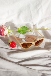 Delicate Rim Cat Eye Sunglasses - Sugar + Style