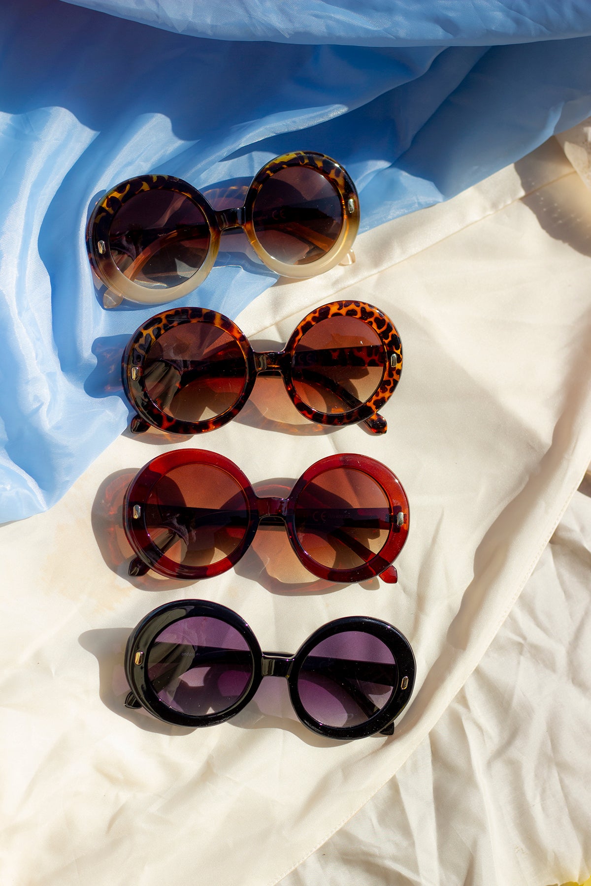 Oversized Statement Round Sunglasses - Sugar + Style