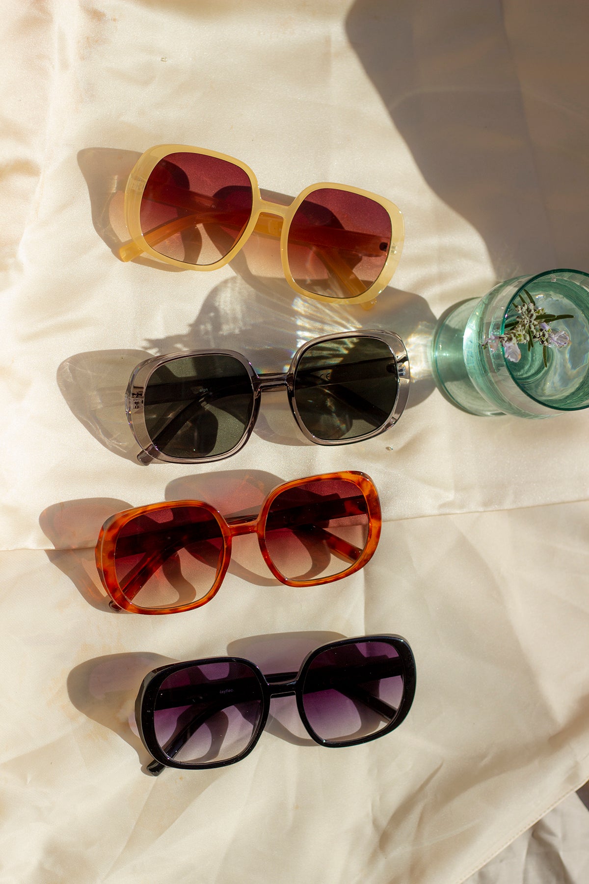 Large Rounded Square Sunglasses - Sugar + Style