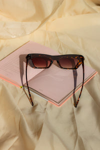 Chunky Oblong Cat Eye Sunglasses - Sugar + Style