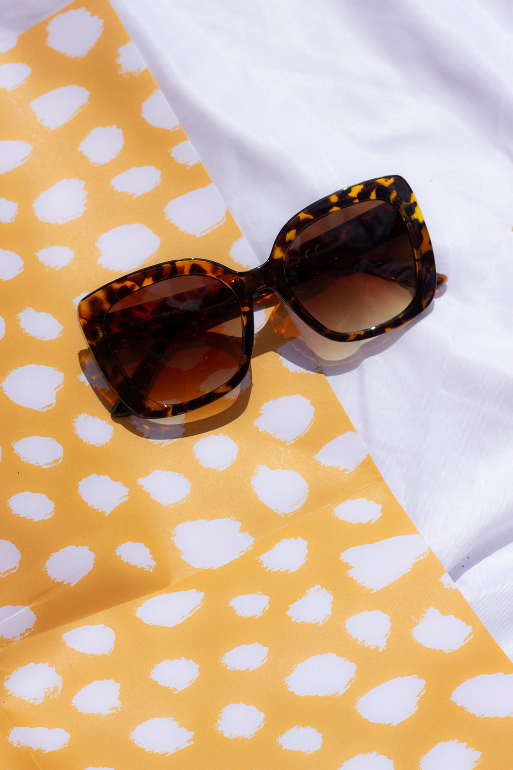 Butterfly Cat Eye Oversize Square Sunglasses - Sugar + Style