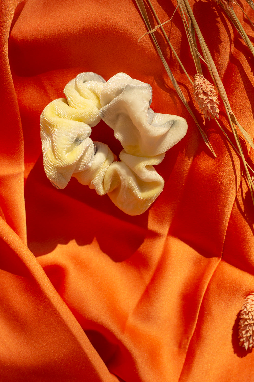 Velvet Tie Dye Scrunchie - Sugar + Style